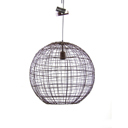 Lampa wisząca metalowa Kula LOFT 45cm